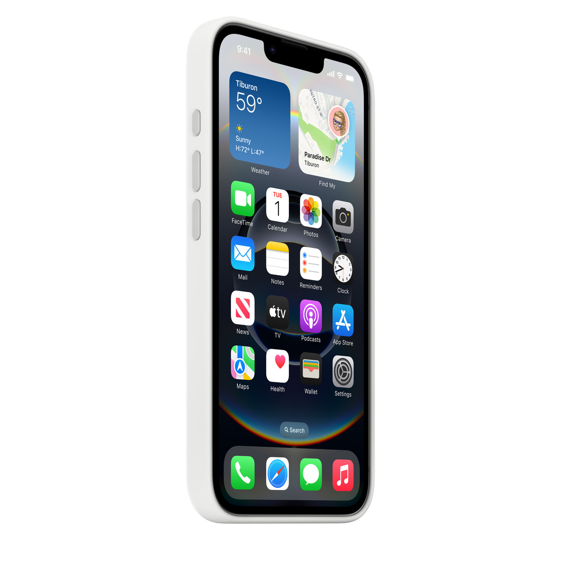 iPhone 16e Silicone Case – White - Image 2